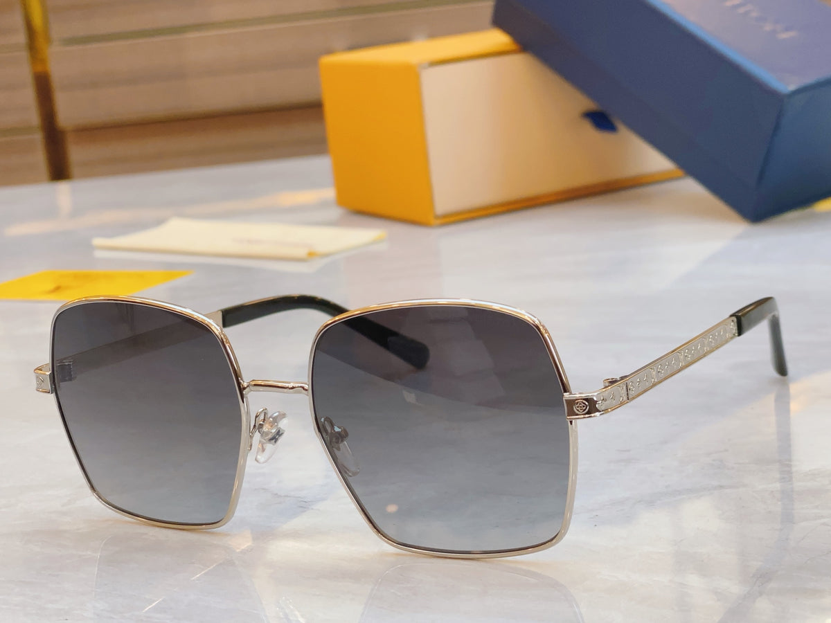 High-quality 6-color stylish square sunglasses