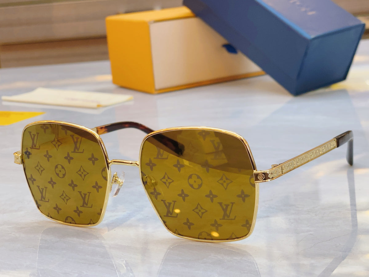 High-quality 6-color stylish square sunglasses