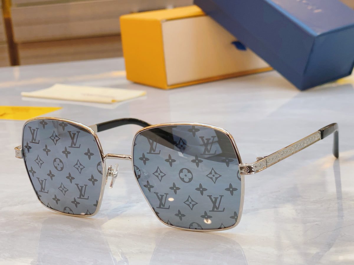 High-quality 6-color stylish square sunglasses