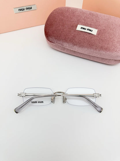 2 Colors Stylish slim metal-framed sunglasses - 0088