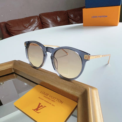 High-quality 6-color stylish round sunglasses