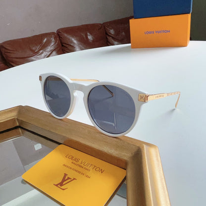 High-quality 6-color stylish round sunglasses