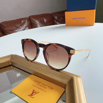 High-quality 6-color stylish round sunglasses