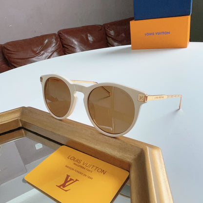 High-quality 6-color stylish round sunglasses