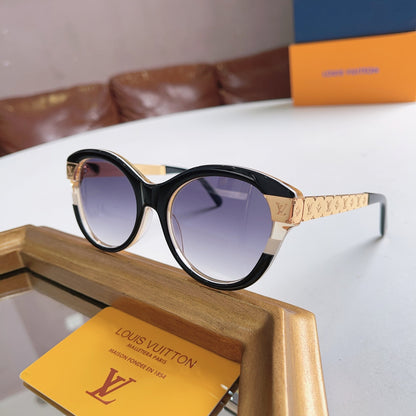 High-quality 8-color stylish round sunglasses
