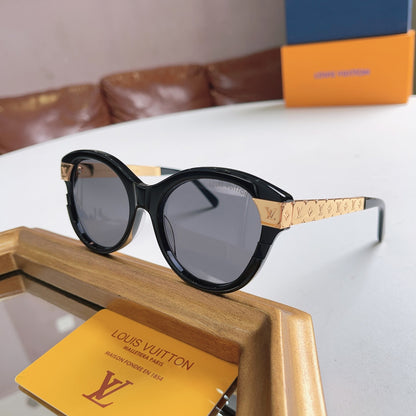 High-quality 8-color stylish round sunglasses