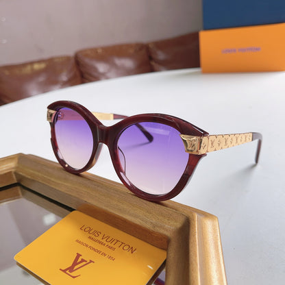 High-quality 8-color stylish round sunglasses