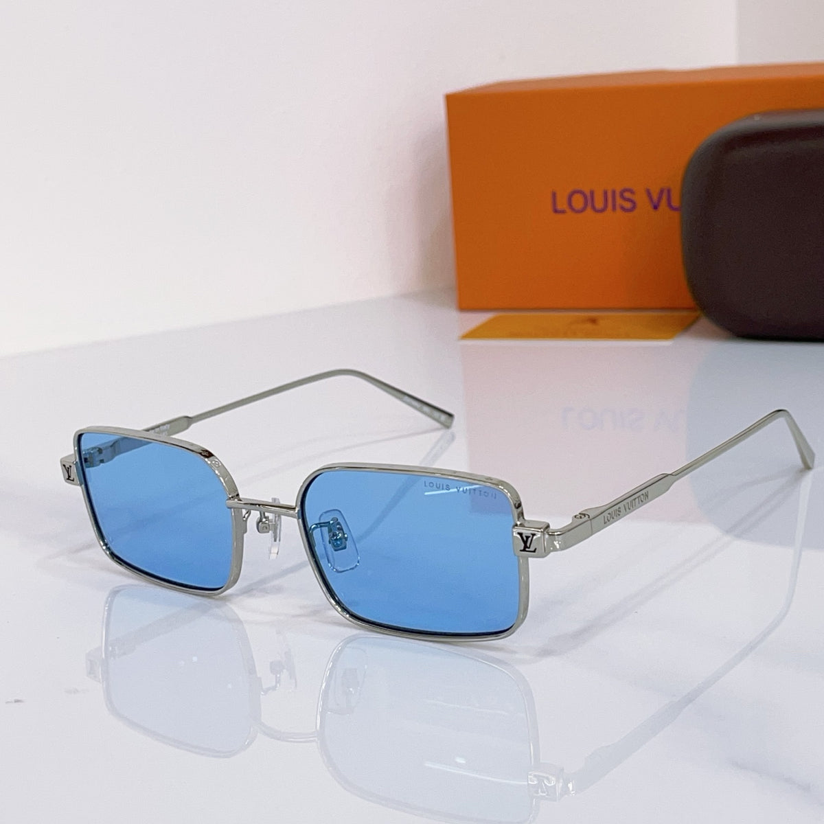High-quality 6-color stylish square sunglasses