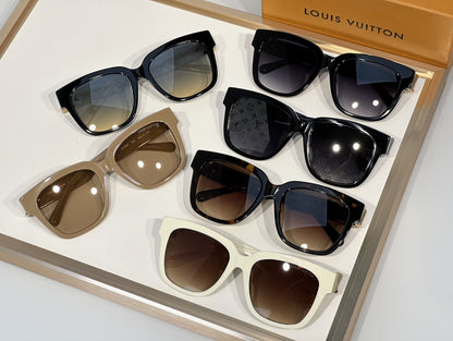 High-quality 6-color stylish square sunglasses