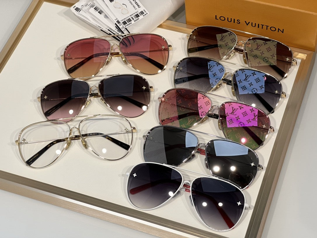 High-quality 7-color stylish round sunglasses
