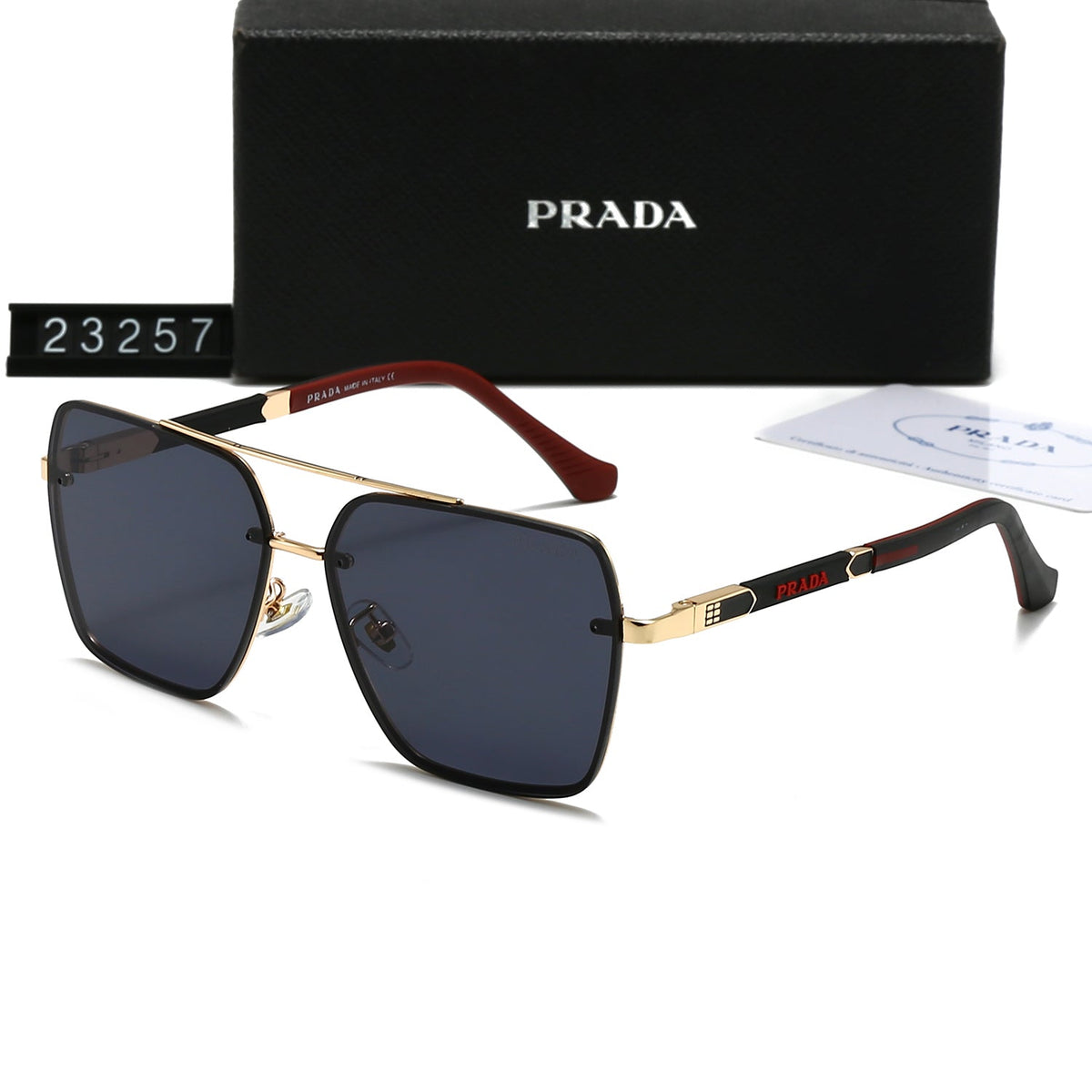 6 Colors Square Fashion Sunglasses—23257