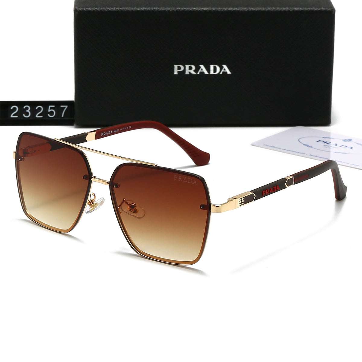 6 Colors Square Fashion Sunglasses—23257