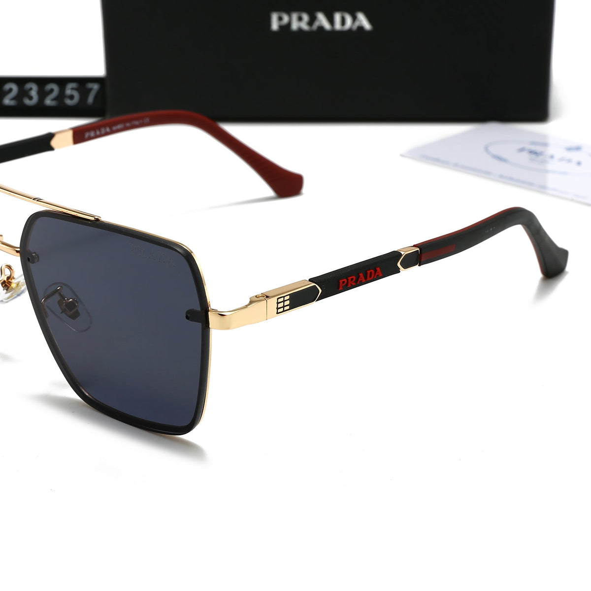 6 Colors Square Fashion Sunglasses—23257