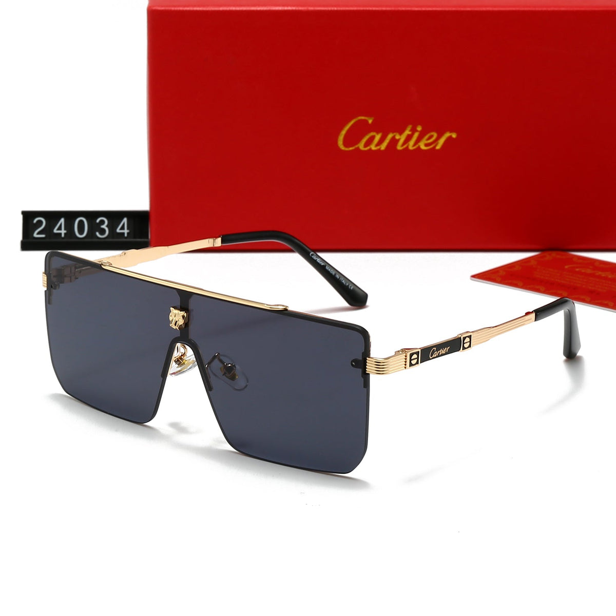 7 Colors Square Fashion Sunglasses—24034