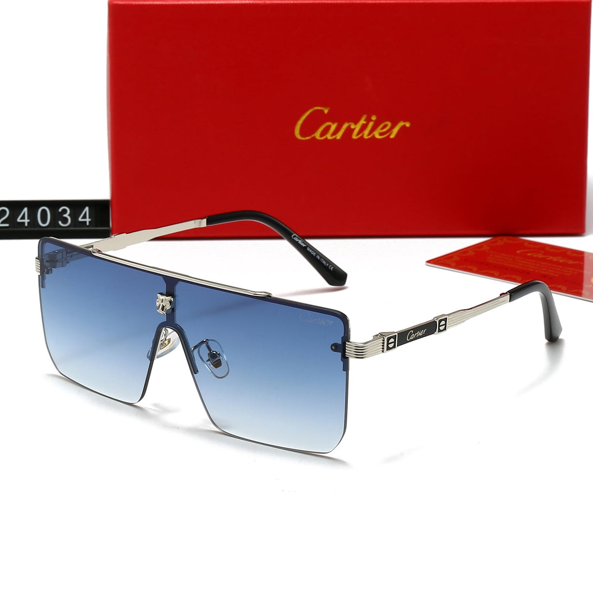 7 Colors Square Fashion Sunglasses—24034