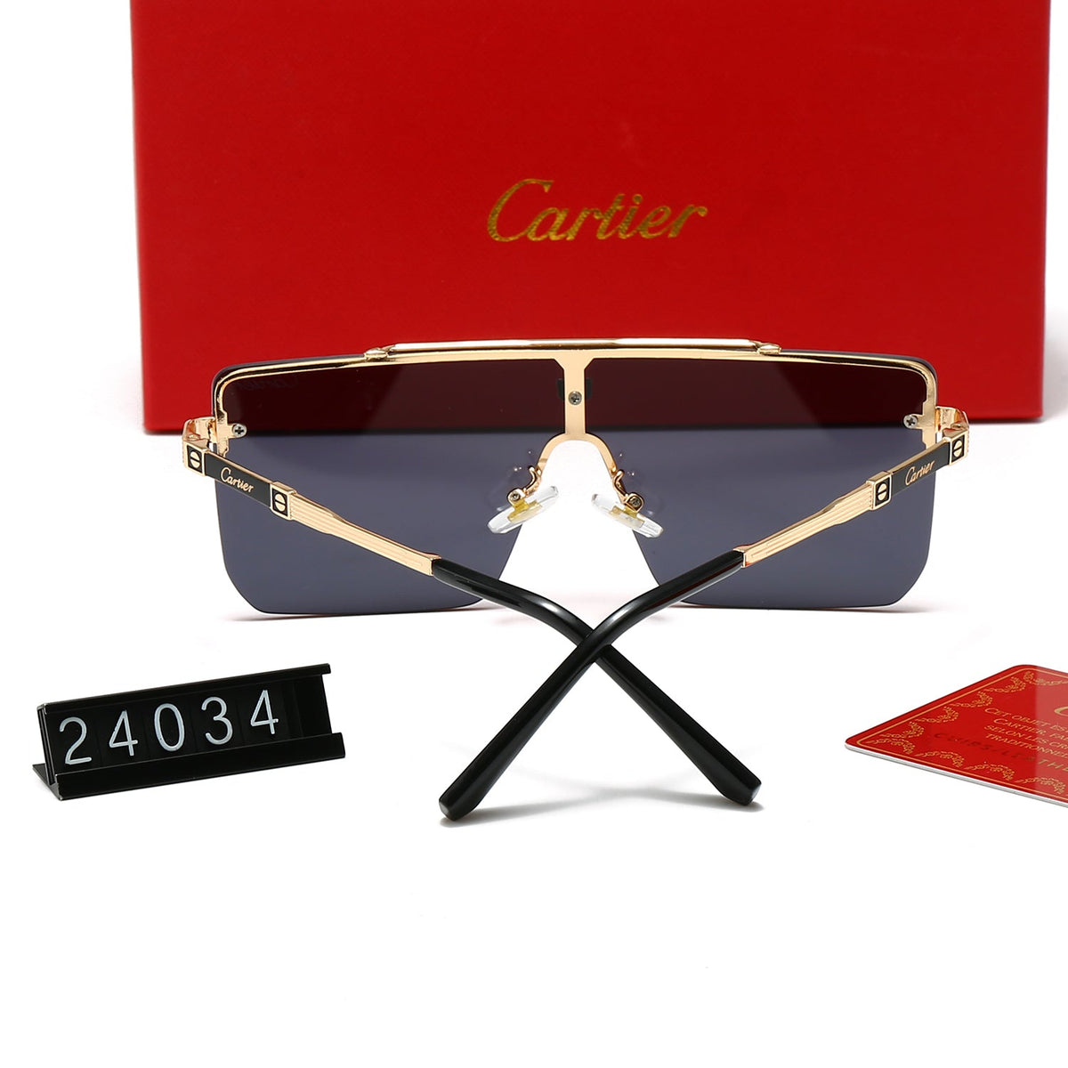 7 Colors Square Fashion Sunglasses—24034