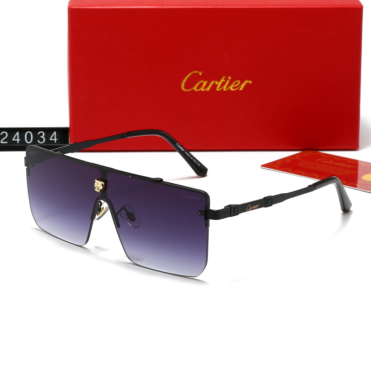 7 Colors Square Fashion Sunglasses—24034