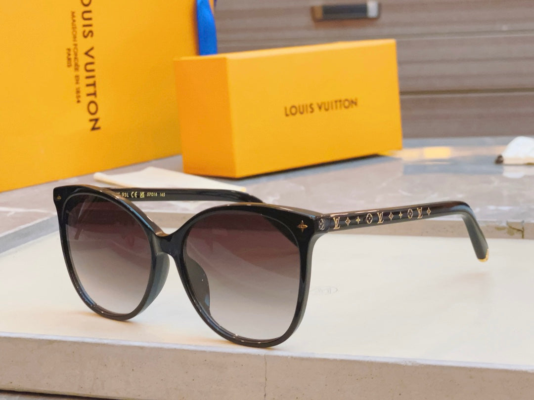High-quality 4-color stylish round sunglasses