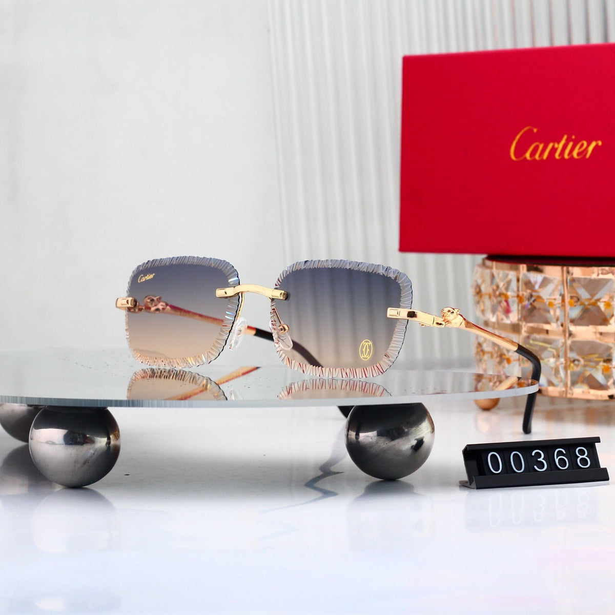 6 Colors Diamond Cut Fashion Sunglasses—00368