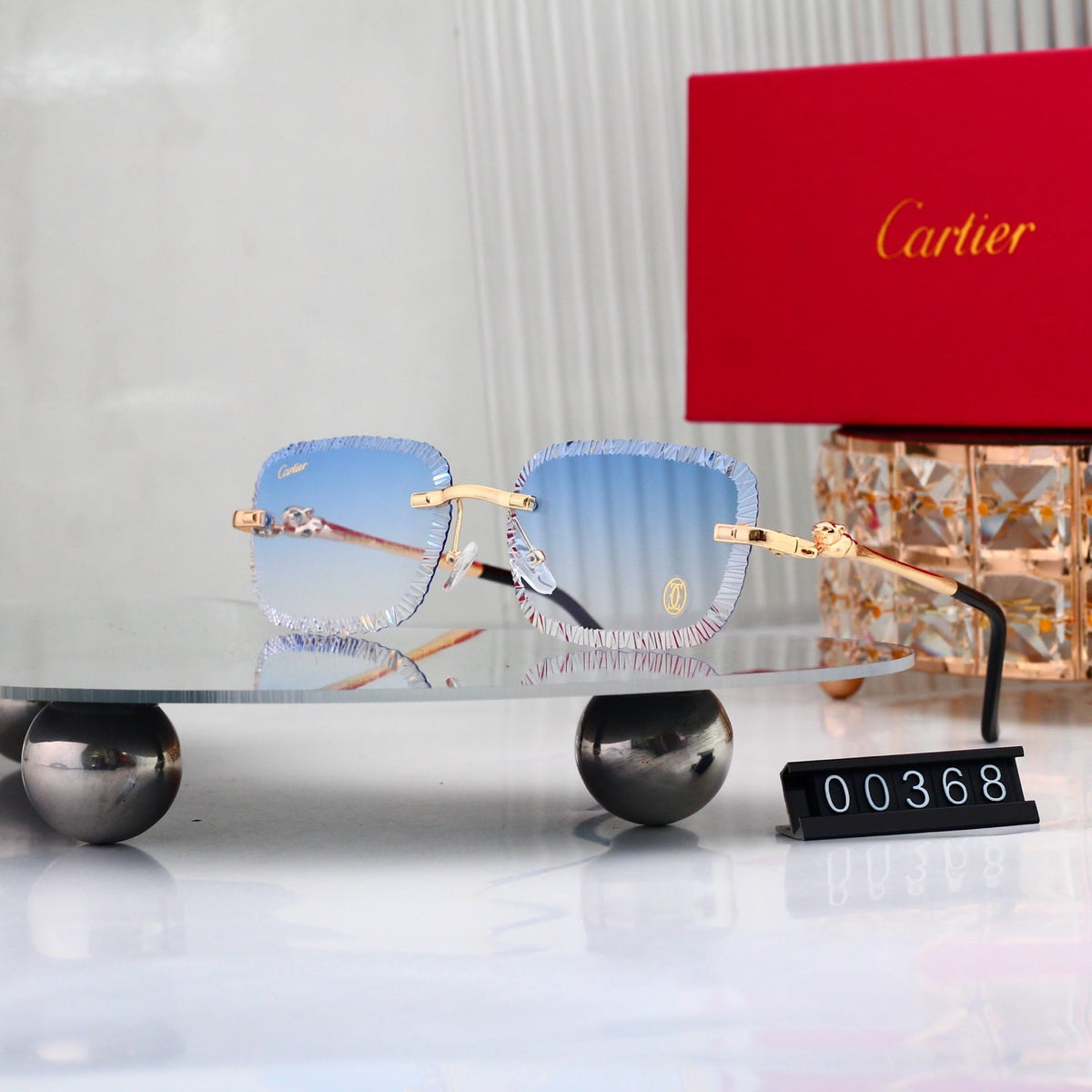 6 Colors Diamond Cut Fashion Sunglasses—00368
