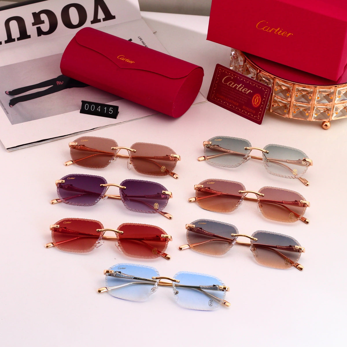 6 Colors Fashion Sunglasses 00415