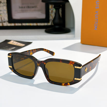 High-quality 5-color stylish square sunglasses