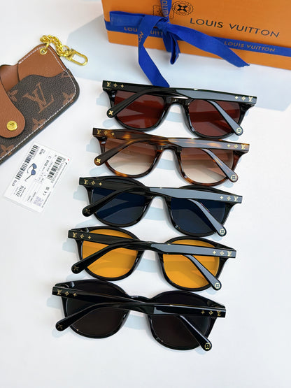 High-quality 5-color stylish round sunglasses