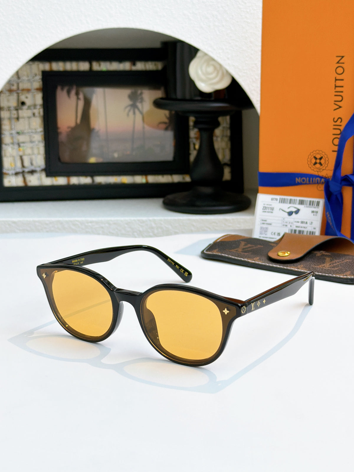 High-quality 5-color stylish round sunglasses