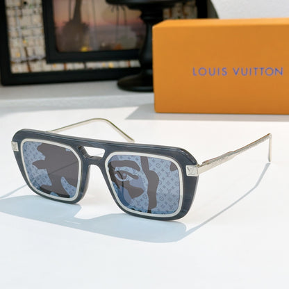 High-quality 6-color stylish square sunglasses