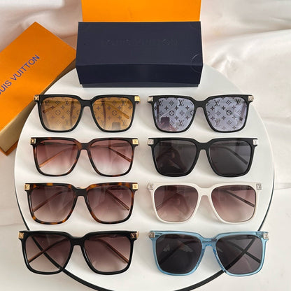 High-quality 8-color stylish square sunglasses