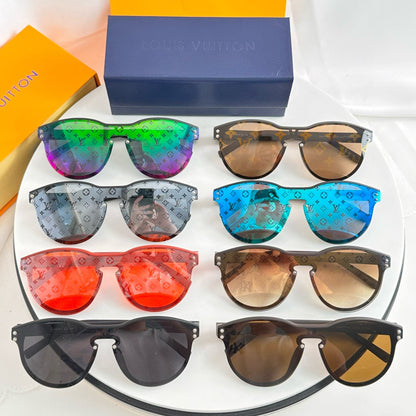 High-quality 8-color stylish round sunglasses