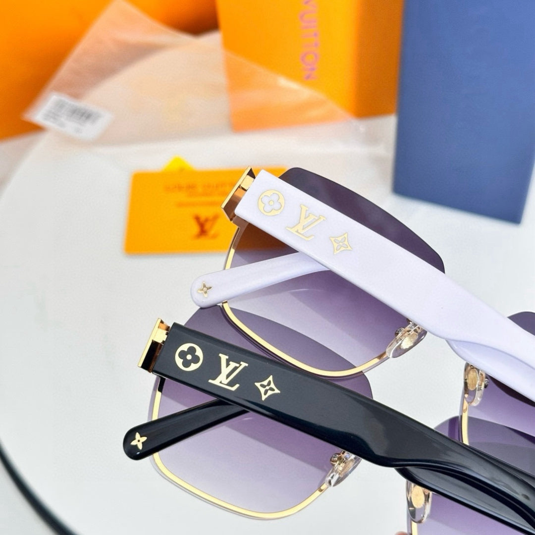 High-quality 6-color stylish square sunglasses