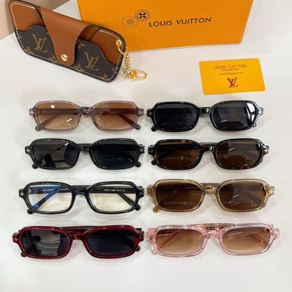 High-quality 8-color stylish square sunglasses