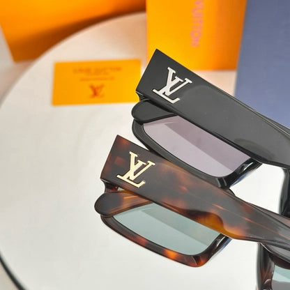 High-quality 6-color stylish square sunglasses