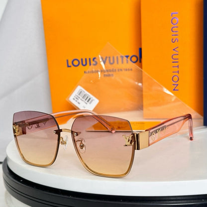 High-quality 6-color stylish square sunglasses