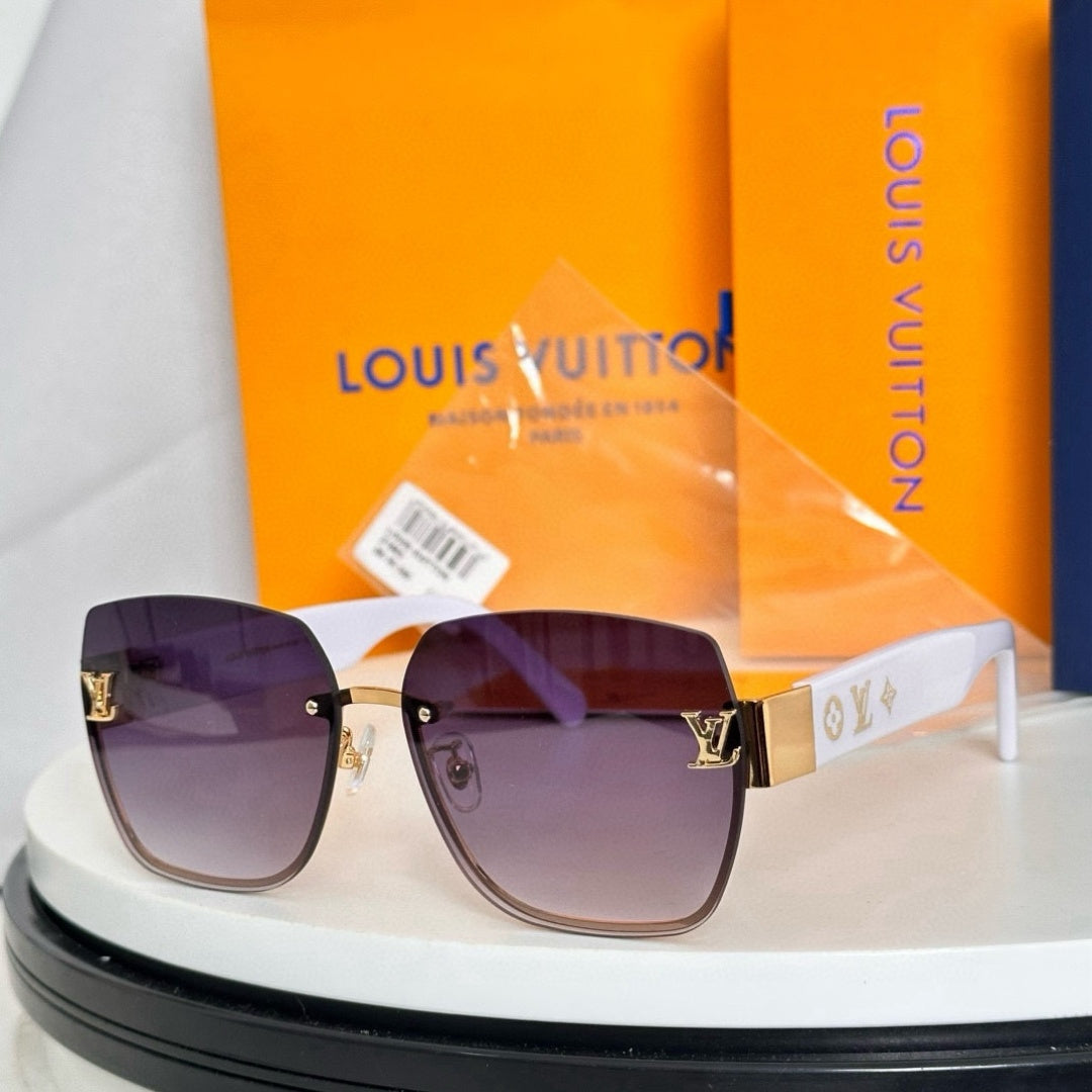 High-quality 6-color stylish square sunglasses
