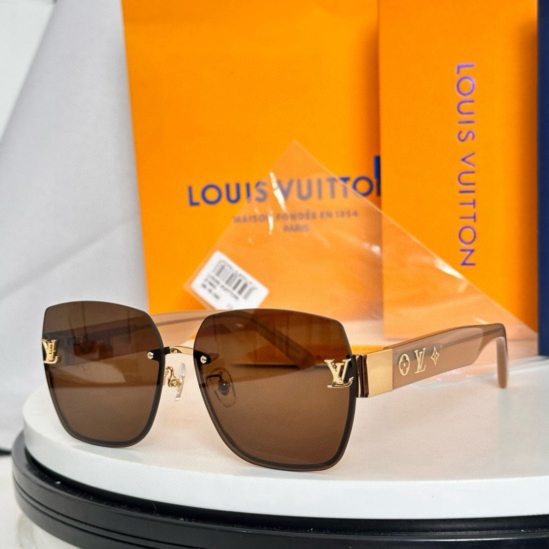 High-quality 6-color stylish square sunglasses