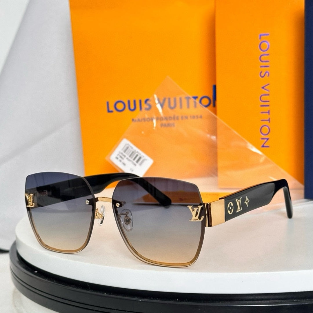 High-quality 6-color stylish square sunglasses