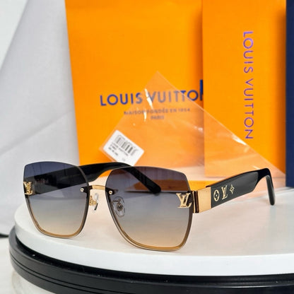 High-quality 6-color stylish square sunglasses