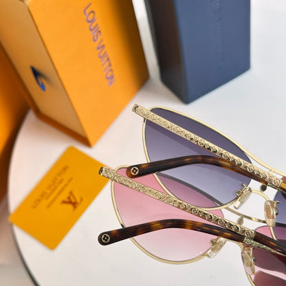 High-quality 6-color stylish triangle sunglasses