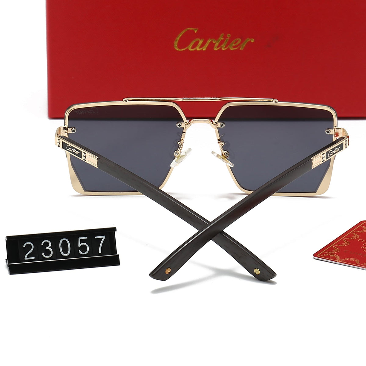 7 Colors Square Fashion Sunglasses—23057